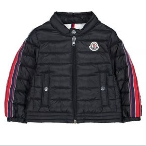 MONCLER ENFANT DOWN JACKET ANDERM BLACK FOR BOYS